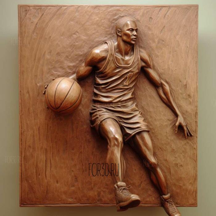 michael jordan 1 stl model for CNC